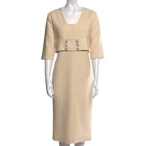 chinese dress ladies Gucci Lace-Trimmed Lingerie Dress main image 1